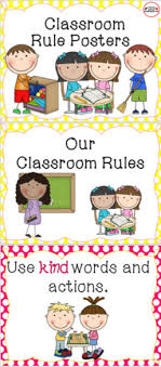 Free Classroom Rules Posters Kindergarten Classroom Rules Preschool Classroom Rules Preschool Rules