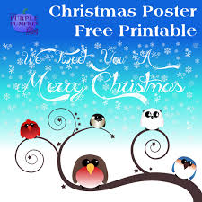 Check spelling or type a new query. We Tweet You A Merry Christmas Poster Free Printable