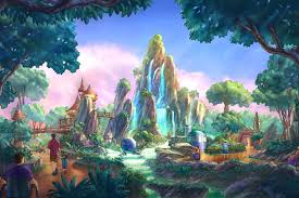 Wushia Theme Park Planning Disney Concept Art Disney Theme Parks