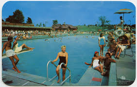 Grossinger S Outdoor Pool Olympic Sized Built In 1949 At A Cost Of 400 000 About 5 Million In Today S Market Long Gone Catskill Resorts Photo Abandoned