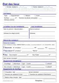 Etat Des Lieux Gratuit Jelouebien Pdf Word Modele 2020 Loi Alur