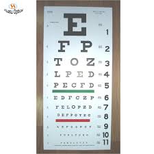 4 charts commonly used by opticians. Pvc Snellen Eye Chart Visual Acuity 5m Vision Testing Distance Buy Snellen Eye Chart Pvc Snellen Chart Eye Chart Product On Alibaba Com