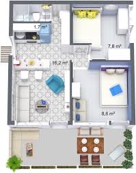 Diamorfwsh Diamerismatos 40m2 Floor Design Floor Plan Design Wall Decor Design