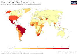 About 11 times the size of the mall in washington, dc: List Of Countries By Firearm Related Death Rate Wikipedia