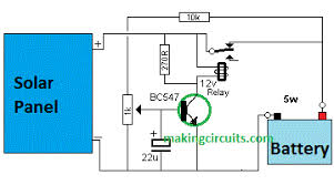 A solar panel is a collection of solar cells. Simple Solar Battery Charger Circuits
