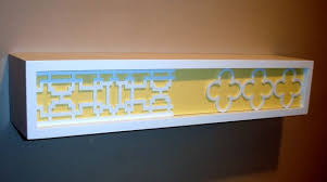 Modern Painted Floating Shelf Modern Mantel Ikea Hangeregal Schwimmende Regal Dekor Schubladen Regal