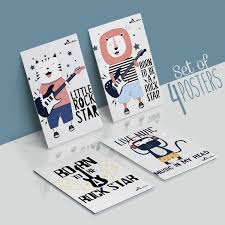 Their teen room collection is broken down into four sets: Iget Some Born To Be A Rockstar Music Decor For Baby Room Wall Art For Music Lovers Amazon In Baby