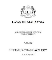 Kereta yang belum habis pinjaman dengan bank ini bermaksud nama dalam geran pemilik kenderaan masih. Akta Sewa Beli 1967 Jual Kereta Mekanika Malaysia Facebook