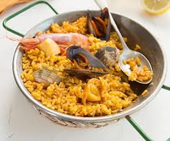 Paella De Marisco Receta Paella De Mariscos Comida Recetas De Comida
