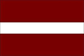 Latvia flag has two maroon stripes with a white strip in between them. Latvia Flag 1 5 Yard