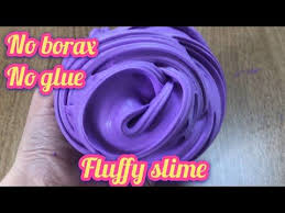 Must Try Real Diy Fluffy Slime Without Glue No Borax No Cornstarch No Shaving Cream Fluffy Slime Recipe Fluffy Slime Without Glue Diy Fluffy Slime
