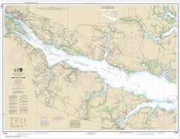 Noaa Chart Pamlico River 11554