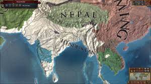Eu4 Timelapse The Sun Never Sets On The Indian Empire Youtube