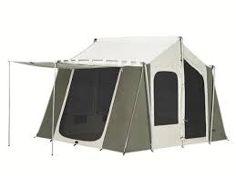 Camping tent with bay windows wenzel kodiak 9 person tent that look like a house. Kodiak 6121 Canvas Cabin Tent Sleeps 6 12x9