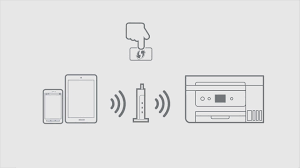 How To Connect A Printer With Mobile Smart Device Using A Wps Button Epson L6190 Et 4750 Npd6175 Youtube