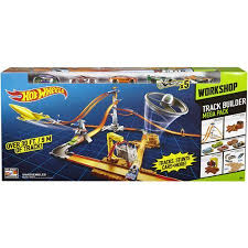 Hot Wheels Track Builder 5 Lane Mega Pack Walmart Com Hot Wheels Track Builder Hot Wheels Track Hot Wheels Display Case