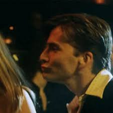 David's flirty dancing in "L.A. Without A Map".