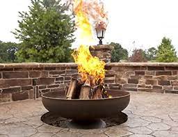 Combine it with our steel cook grate for a unique outdoor bbq! Amazon Com Ohio Flame 48 Patriot Fire Pit Made In Usa Natural Steel Finish Garden Outdoor