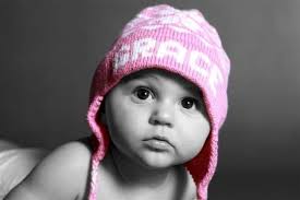 Baby Girl Knit Hat
