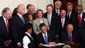 The act will extend insurance to more than 30 million uninsured people, primarily by expanding medicaid. Throwback Thursday Obama Signs The Affordable Care Act On March 23 2010