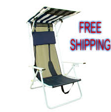 Chair Beach Shade Camping Folding Canopy Portable Patio Outdoor Sun Protector Folding Beach Chair Beach Chair With Canopy Beach Chairs Portable