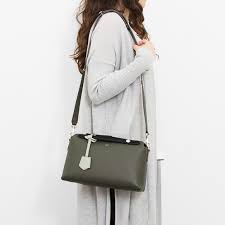 Fendi By Fendi Bag By The Way Small Btw Small Womens 2 Way Handbag Call Grey 8 Bl124 5qj F03bl Coal Greypowd