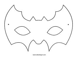 Pipistrello Maschera Da Colorare Tuttodisegni Com Creazioni Di Halloween Disegni Di Halloween Attivita Di Halloween