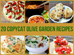 20 Copycat Olive Garden Recipes Restaurant Recipes Recipes Food
