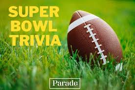 So, quizmasters, whether it's a virtual effort, or when it's all over, a classic pub quiz, here are 100 of the best football quiz questions to bamboozle even the brightest football … 30 Super Bowl Trivia Questions Answers
