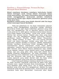 Ibu bapa memainkan peranan penting untuk mencorakkan masa depan seseorang. Contoh Karangan