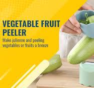 Vegetable Peeler With Container - Plastic Material, Various Sizes