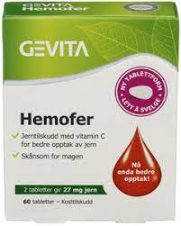Flere av spillemennene fra opptakene skal ha deltatt her. Kjop Gevita Hemofer Tab 13 5 Mg 60 Stk Pa Nett Vitusapotek