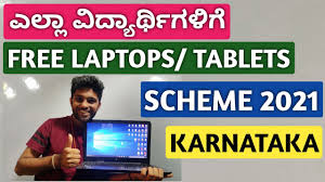 Also, certain higher education fields such as medical, engineering, etc were finalized to distribute the laptops among the students so if you are a. Good News Free Laptops Tablet Scheme 2021 In Karnataka For All Gm Obc Sc St Students Youtube