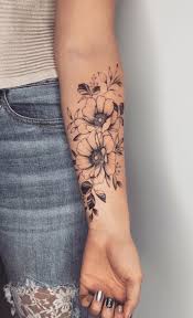 Tattoo Female Flowers Gentle Arm In 2020 Tattoos For Women Flowers Arm Tattoos For Women Sleeve Tattoos For Women