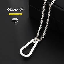 メンズ ネックレス シルバー925 雫 水 アクセサリー オープンドロップ メンズネックレス チェーン付 ベイロバ beiroba0018 : シルバーアクセサリー2PIECES  - 通販 - Yahoo!ショッピング