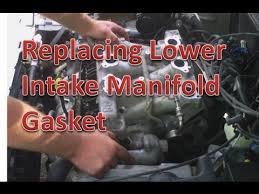 Disconnect the negative battery terminal. Replacing Chevrolet Lower Intake Manifold Gasket Youtube