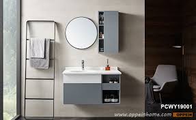Whether you want to refresh, replace or remodel your bathroom, the cabinet discounters design team can help you design a bathroom to fit your needs. Modern Melamine Bathroom Mirror Cabinet Pcwy19001 Oppein The Largest Cabinetry Manufacturer In Asia
