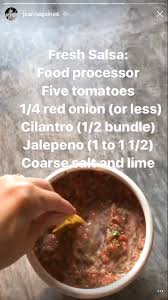 Joanna Gaines Salsa Recipe Food Processor Recipes Mexican Food Recipes Cooking Recipes
