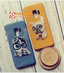 面白いgalaxy耐衝撃s9 刺繍ハードケース携帯カバーgalaxy s9 plusジャケットいぬ 刺繍 携帯カバー 裁縫テクニック
