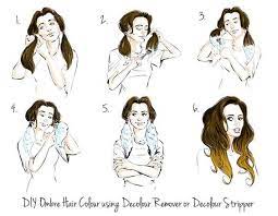 Step By Step Diy Ombre How To Ombre Your Hair Hair Color Red Ombre Diy Ombre Hair