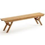 Pour un salon de jardin complet, coordonner la table avec les chaises de jardin et transats assortis. 167 99