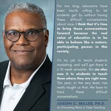 Here's a snippet of the conversation that Joe Miller, professor and chair  of the Marketing and Sales department, had with Harvard Business Publishing  Education and Michael Stanko. In the article, they discuss