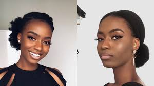 This style involves creating cornrow braids all over the scalp, moving up toward the crown before twisting the remaining hair into a coiled updo. 11 Simple Easy Natural Hairstyles On Natural Hair 2019 Youtube