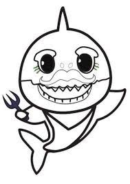 Baby shark, mama shark, papa shark, grandma shark, and grandpa shark are out for a family swim and baby shark tries and tries to catch the little fishies but his skills aren't yet up to the task. Free Easy To Print Shark Coloring Pages Shark Coloring Pages Baby Shark Coloring Pages Shark Coloring