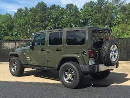 This 2016 tank green jeep wrangler unlimited sport has only 15k miles! 2015 Jeep Wrangler Unlimited 4door Hardtop Tank Green 6speedonline Porsche Forum And Luxury Car Resource