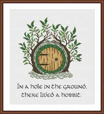 Hobbit cross stitch | tumblr. Hobbit Hole Cross Stitch Pattern Instant Download Pdf In A Etsy In 2021 Cross Stitch Designs Geek Cross Stitch Cross Stitch Patterns