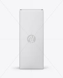 Download Glossy Paper Box Mockup In Box Mockups On Yellow Images Object Mockups PSD Mockup Templates