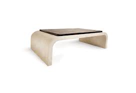 Pierre Coffee Table Coffee Table Venetian Plaster Table