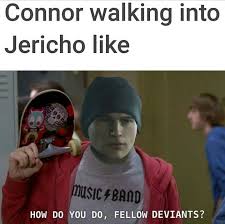 Yeah When Connor Became Deviant It Was So Ironic Detroit Become Human Detroit Become Human Connor Detroit