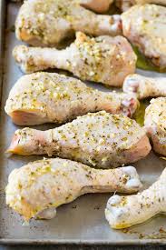 In a small bowl combine the paprika, cumin, and garlic salt. Baked Chicken Drumsticks With Garlic And Herbs Dinner At The Zoo